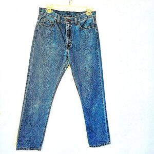 George Men's High Rise Straight Leg Casual Minimalist Jeans Size 31 X 32